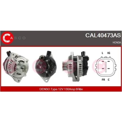 Kuva CASCO CAL30165AS Laturi 12V 105A OPEL: Astra H Caravan, Vectra C CC, ALFA ROMEO: 159 Sportwagon, FIAT: Grande Punto Hatchback