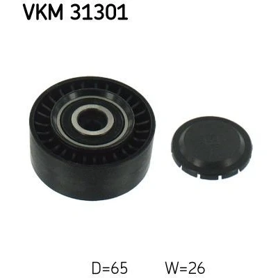 Kuva SKF VKM 31301 Ohjainrulla AUDI: A4 B7 Avant, B8 A6 C6 Sedan