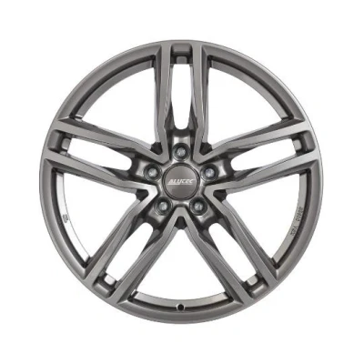 Kuva ALUTEC 5 aukko 16tuumaa 112mm alumiinivanne Ikenu gun metal grey IKE65646V27 9 Vanne