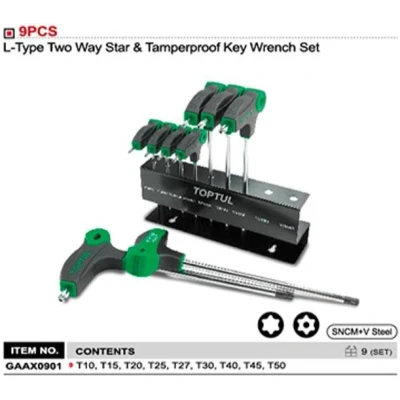 Kuva TOPTUL GAAX0901 Ruuvimeisseli TORX: T10, T15, T20, T25, T27, T30, T40, T45, T50