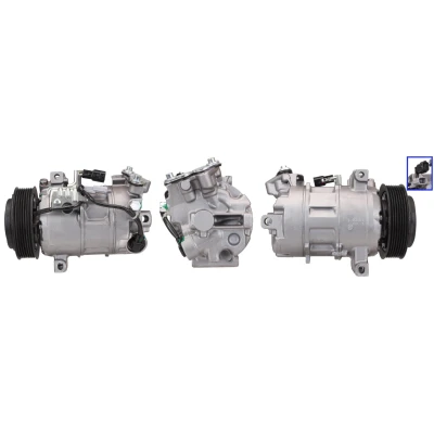 Kuva DRI 700510963 Ilmastoinnin Kompressori PAG 46 YF R134a, R1234yf RENAULT: MEGANE 3 Grandtour, GRAND SCENIC 3, NISSAN: X Trail