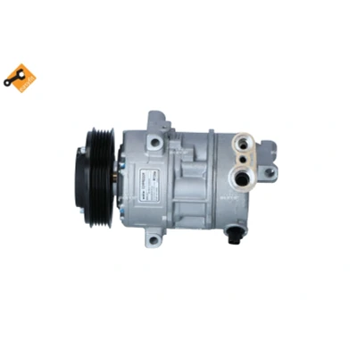 Kuva NRF 32590 Ilmastoinnin Kompressori 5SL12C 12 PAG 46 kompressoriöljyllä, Tiivisterenkaalla OPEL: Corsa D Hatchback