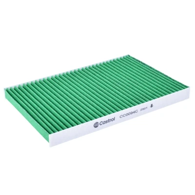 Kuva Castrol filters CC0094C Raitisilmasuodatin Aktiivihiilisuodatin, Antibakteerisella vaikutuksella 243mm 186mm 20mm KIA: cee‘d I Farmari