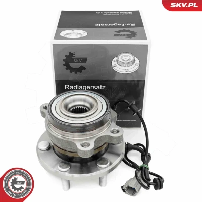 Kuva ESEN SKV 29SKV659 Pyöränlaakerit Etuakseli, vasen, oikea NISSAN: NP300 Navara Pick up, Flatbed Kuorma auto / Alusta