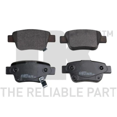 Kuva Jarrupalasarja, levyjarru, Taka akseli TOYOTA ALPHARD / VELLFIRE, AVENSIS, AVENSIS Kombi, Sedan, COROLLA Verso, PREVIA III OE 04466 05 010