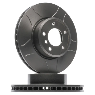 Kuva BREMBO 09.9172.75 Jarrulevyt 324 30 5 tuuletettu sisältä, lovella pinnoitettu hiiliteräs Ruuveilla BMW: Touring, Sedan, 6 Coupe