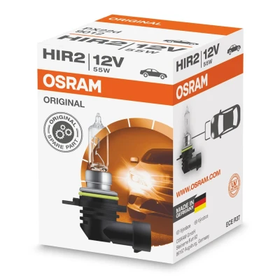 Kuva OSRAM 9012 Polttimo, kaukovalo HIR2 12V 55W 3200K Halogeeni TOYOTA: Avensis III Farmari, Yaris Hatchback, C HR, OPEL: Insignia A Sports Tourer