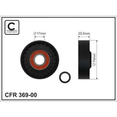 Kuva Kiristysrulla, moniurahihna CAFFARO 369 00