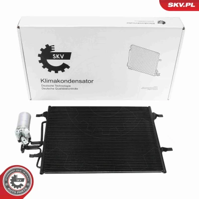 Kuva ESEN SKV 86SKV078 Ilmastoinnin Lauhdutin Vedenerottimella Alumiini 622mm VOLVO: XC60 I