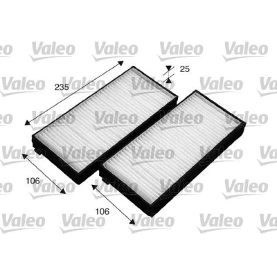 Kuva VALEO CLIMFILTER COMFORT 715523 Raitisilmasuodatin Hiukkassuodatin 235, 235 101 25