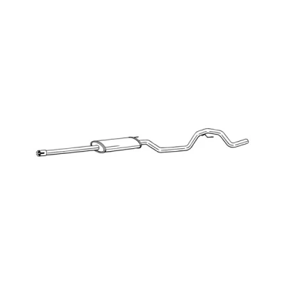 Kuva Keskiäänenvaimentaja OPEL VECTRA C, C GTS OE 24447475, 5852183, 5852589