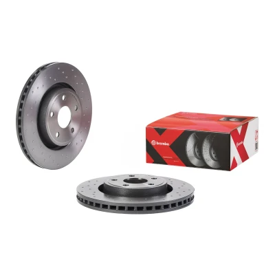 Kuva BREMBO 09.N236.2X Jarrulevyt 350 32 6 rei&#039;itetty/tuuletettu sisältä pinnoitettu JEEP: GRAND CHEROKEE 4