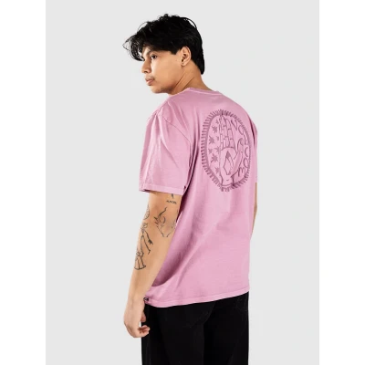 Kuva Volcom Handstone Printtipaita, Koko: Large, Steel purple