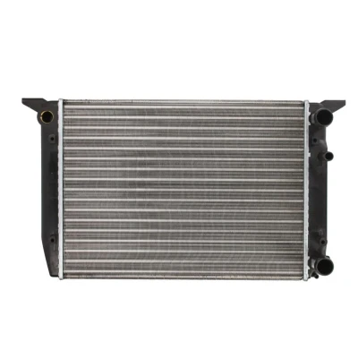 Kuva THERMOTEC D7A012TT Jäähdytin Kupari, Muovi Autoihin ilman ilmastointilaitetta 430 322 33 Käsivaihteisto Jäähdytysrivat mekaan. kiinnitetyt AUDI: 80 B3