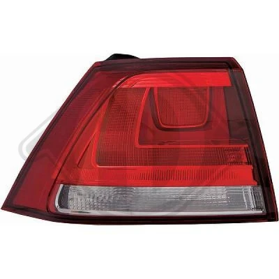 Kuva DIEDERICHS 2216091 Takavalot Vasen Uloin osa W21W VOLKSWAGEN: Golf 7, 7 Variant