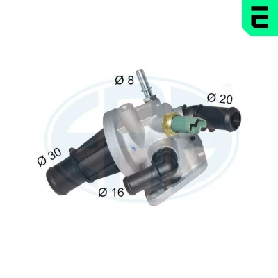 Kuva ERA 350559A Termostaatti 88 Tiivisteillä Anturilla OPEL: Meriva A, Combo C Van / Farmari, Corsa Hatchback, SUZUKI: IGNIS 2