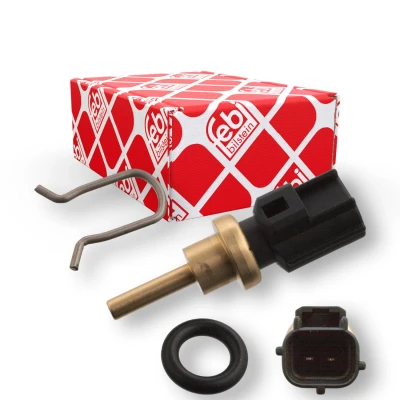 Kuva FEBI BILSTEIN 103648 Jäähdytysnesteen Lämpötila Anturi Musta Tiivisteillä, pitojousella VOLVO: V60 I, V50, S60 II, FORD: MONDEO 4, S Max Mk1, Focus 2