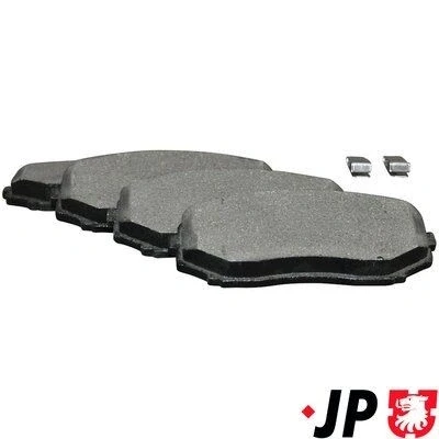 Kuva JP GROUP 3863600810 Jarrupalat Etuakseli akustisella kulumavaroittimella MAZDA: CX 7