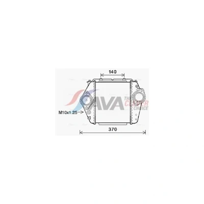 Kuva Ava Quality Cooling MZ4244 Välijäähdytin