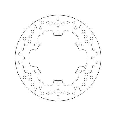 Kuva BREMBO Jarrulevy Fixed , Serie Oro Takana 220mm 5mm 6 reijitetty 68B40756 Jarrulevyt