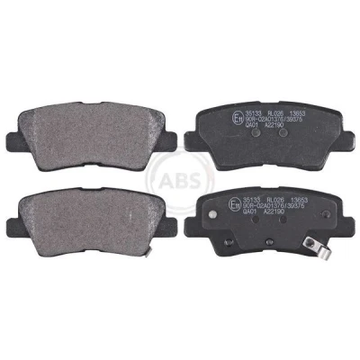 Kuva Jarrupalasarja, levyjarru, Taka akseli HYUNDAI, KIA OE 58302D3A70, 58302D7A71, 58302G0A50
