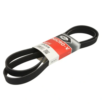Kuva GATES 6PK1818 Moniurahihna 1818 6 Polyesteri, EPDM (eteenipropeeni dieeni kumi) FleetRunner Micro V TOYOTA: Corolla IX Hatchback