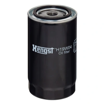 Kuva HENGST FILTER H19W04 Öljynsuodatin 3/4 16 UNF Ruuvattava suodatin PEUGEOT: 307 Farmari, VOLKSWAGEN: LT 28 35 I Flatbed Kuorma auto / Alusta
