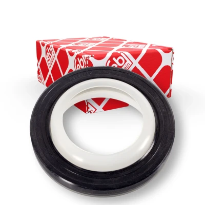 Kuva FEBI BILSTEIN 33144 Kampiakselin Tiiviste Asennustyökaluilla asennushylsyllä Etupää ACM (polyakryyli kautsu), PTFE (polytetrafluorietyleeni)
