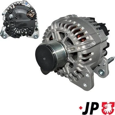 Kuva JP GROUP 1190104300 Laturi 14V 110A VOLKSWAGEN: Passat B6 Variant, Golf 5, Touran I, SKODA: Octavia 2 Combi, II Hatchback, Fabia