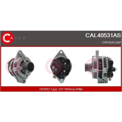 Kuva CASCO CAL30220AS Laturi 12V 120A FIAT: Fiorino III Van / Farmari, 500 Hatchback, Doblo II Farmari