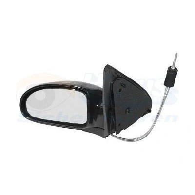 Kuva Ulkopeili Van Wezel 1858804 Oikea Musta Peili, kokonainen, Kupera, Sisäsäätö, Säätö: vaijeri FORD: Focus Mk1 Hatchback