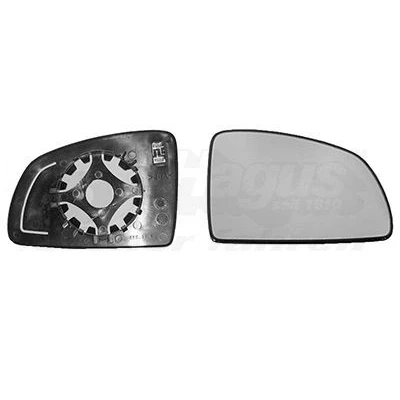 Kuva VAN WEZEL 3781838 Sivupeilin Lasi Oikea OPEL: Meriva A