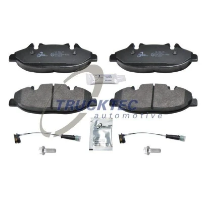 Kuva TRUCKTEC AUTOMOTIVE 02.35.160 Jarrupalat Etuakseli Sis. kulumisenilmaisimen MERCEDES BENZ: Vito Bussi, Mixto, Viano
