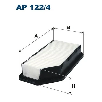 Kuva FILTRON AP 122/4 Ilmansuodatin 55 132 248 Suodatinpanos KIA: RIO 3, 3 Stufenheck