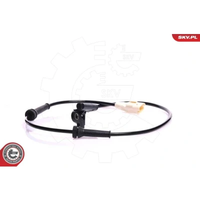 Kuva ESEN SKV 06SKV104 ABS Anturi Taka akseli 2 napaa 730mm 12V Sähköinen valkoinen Soikea Uros PEUGEOT: 307 SW, Hatchback, Farmari