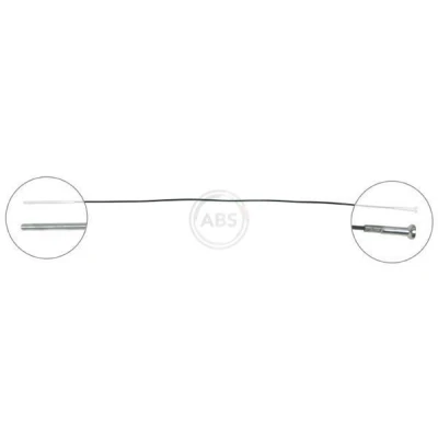 Kuva A.B.S. K10581 Käsijarruvaijeri 640 Rumpujarru