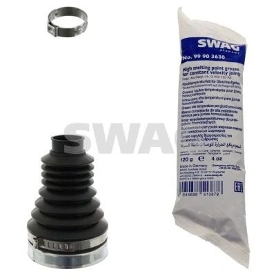 Kuva SWAG 10 1855 Paljekumisarja, Vetoakseli Vaihteiston puoli, Etuakseli Thermoplast MERCEDES BENZ: E sarja Sedan, C T modell