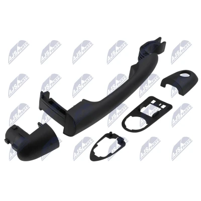 Kuva Oven kahva, Takana, Eteen, oikea, vasen RENAULT KANGOO / GRAND II, BE BOP, Express OE 7701478188