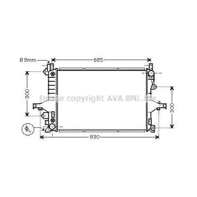 Kuva PRASCO VNAK172 Ilmastoinnin Kompressori SD7V16 R 134a VOLKSWAGEN: GOLF 3, Passat B3/B4 Variant, Sharan I