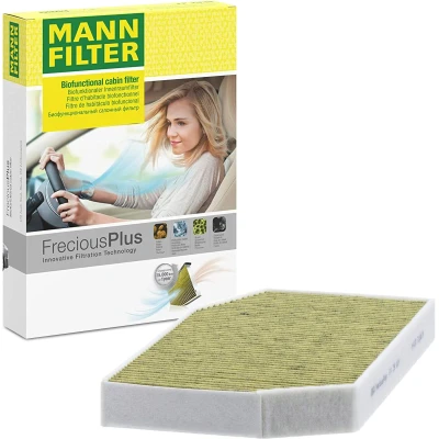 Kuva MANN FILTER FP 38 004 Raitisilmasuodatin Aktiivihiilisuodatin 372mm 221mm 42mm