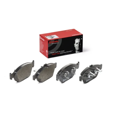 Kuva BREMBO P 50 106 Jarrupalat Kulumisenilmaisemelle Huudonvaimennuspellillä Ilman tarvikkeita MERCEDES BENZ: E sarja Coupe