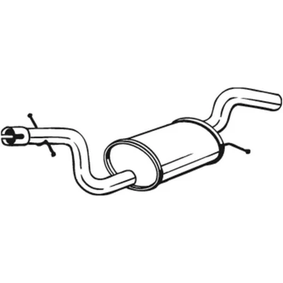 Kuva Keskiäänenvaimennin BOSAL 233 719