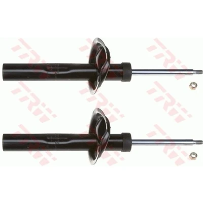 Kuva TRW TWIN JGM236T Iskunvaimentimet Etuakseli Kaasupaine 51 Kaksiputki Joustintuki Tappi ylhäällä M14x1,5 PEUGEOT: 206 Hatchback