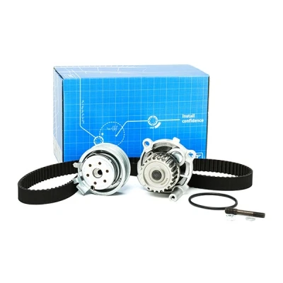 Kuva SKF VKMC 01113 1 Vesipumppu + Jakohihnasarja Tiivisteillä pinnaruuveilla 138 VOLKSWAGEN: Golf 4, Touran I, Plus / Crossgolf