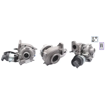 Kuva ELSTOCK 91 1432 Turboahdin Pakokaasuahdin, lineaarinen asentoanturi (LPS) Pneumaattinen Tiivisteillä OPEL: Astra J Sports Tourer, FIAT: Qubo