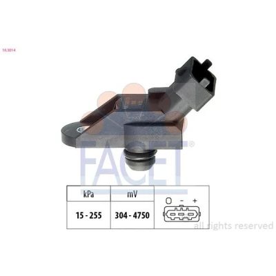 Kuva FACET 10.3014 Paineilma Anturi, Korkeus Made in Italy OE Equivalent