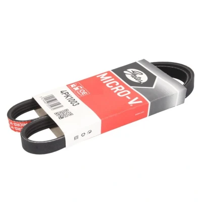 Kuva GATES Micro V 4PK1003 Moniurahihna 1003 4 Polyesteri, EPDM (eteenipropeeni dieeni kumi) MAZDA: FAMILIA 4, MX 3, 5