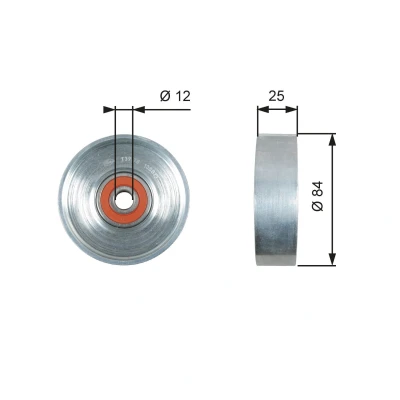 Kuva GATES T39178 Kiristysrulla FleetRunner Micro V Stretch Fit NISSAN: MICRA 2, Almera II Hatchback, Primera Hatchback