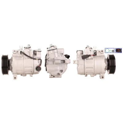 Kuva DRI 700510571 Ilmastoinnin Kompressori PAG 46 R134a Tiivisteillä AUDI: A5 B8 Coupe, A4 B6 Avant, Avant