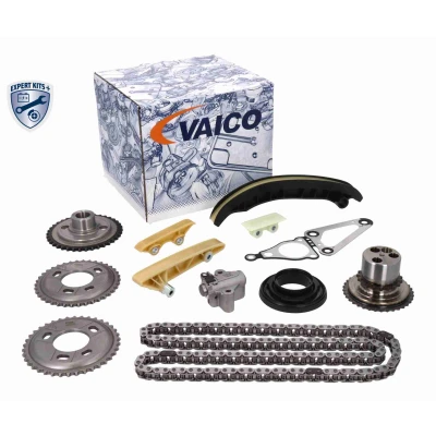 Kuva VAICO V25 10005 Jakoketjusarja Hammaspyörillä Yksinkertainen, Ketju koteloitu FORD: Transit Mk6 Van, Bussi
